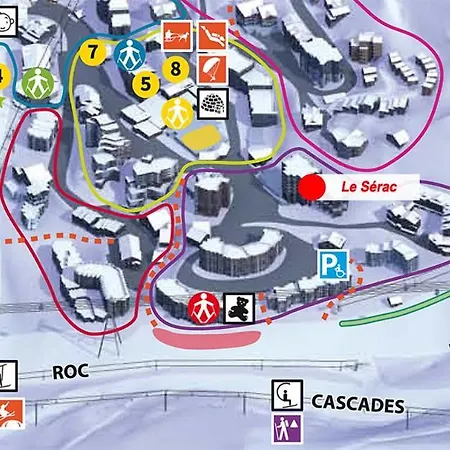 Val Thorens, Serac, App Familial Au Calme, Plein Sud Appartement